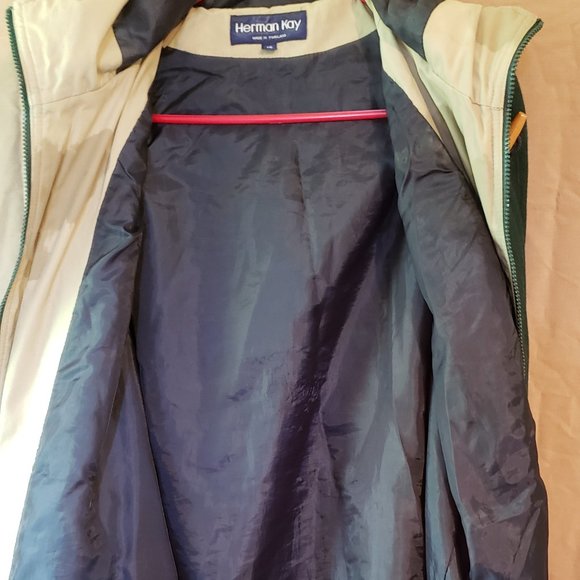 Herman Kay, Size 14, Emerald Green Winter Coat - Picture 11 of 16